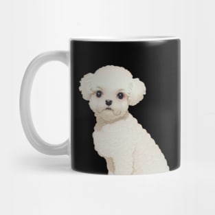 Maltipoo Puppy Fluffy Dog Maltese Poodle Bichon Frise Lover Mug